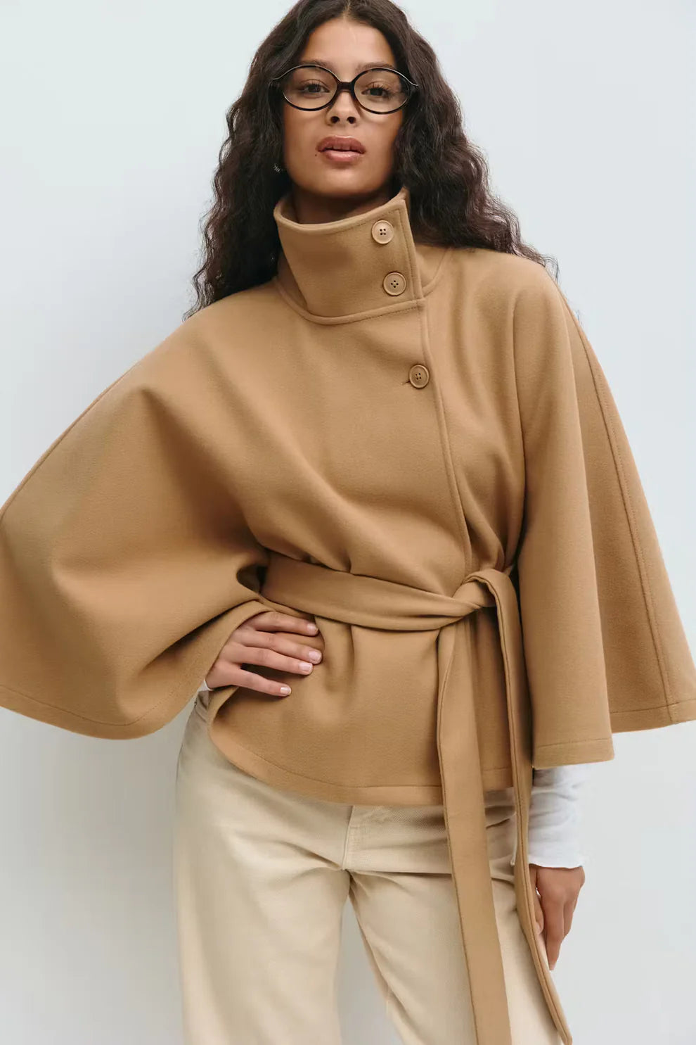Sculptiss™ Belt Cape Jacket