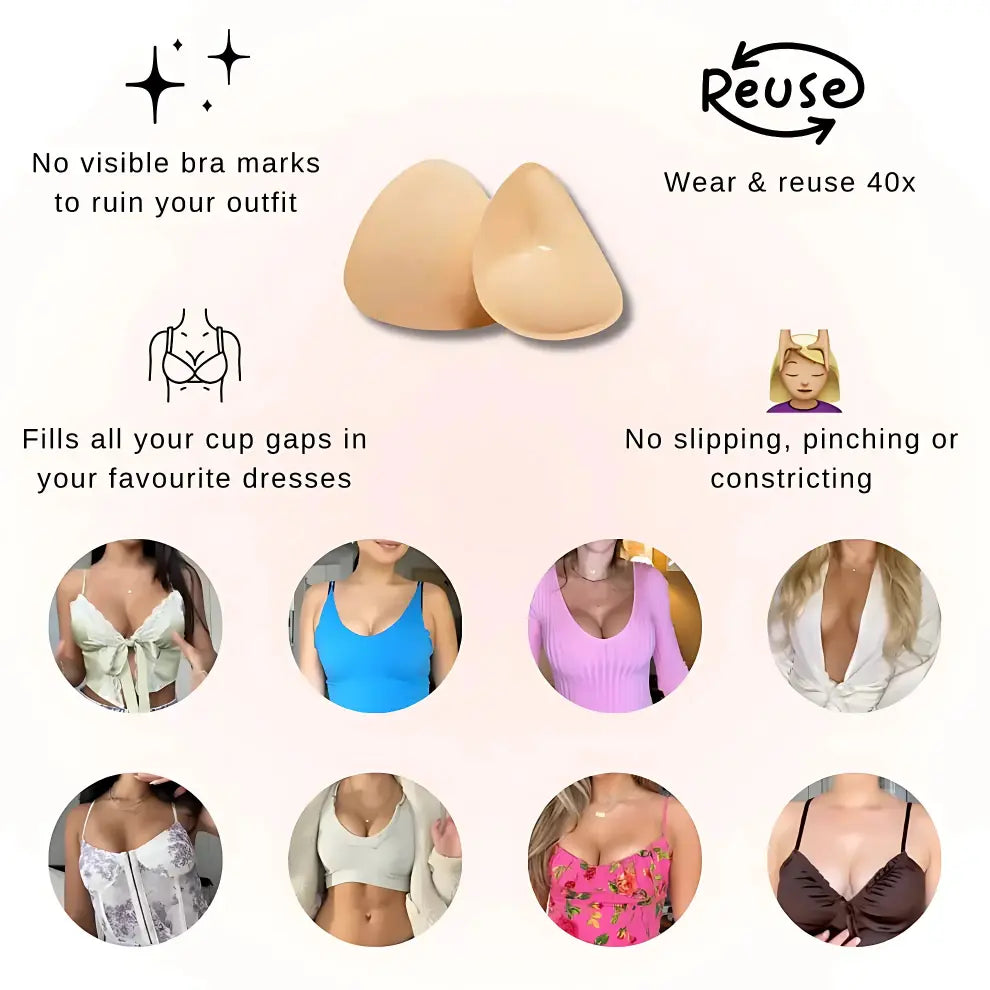 Sculptiss™ Sticky Insert - Instant Non-Adhesive Nip covers
