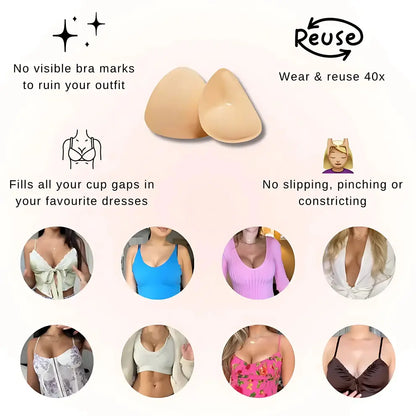 Sculptiss™ Sticky Insert - Instant Non-Adhesive Nip covers