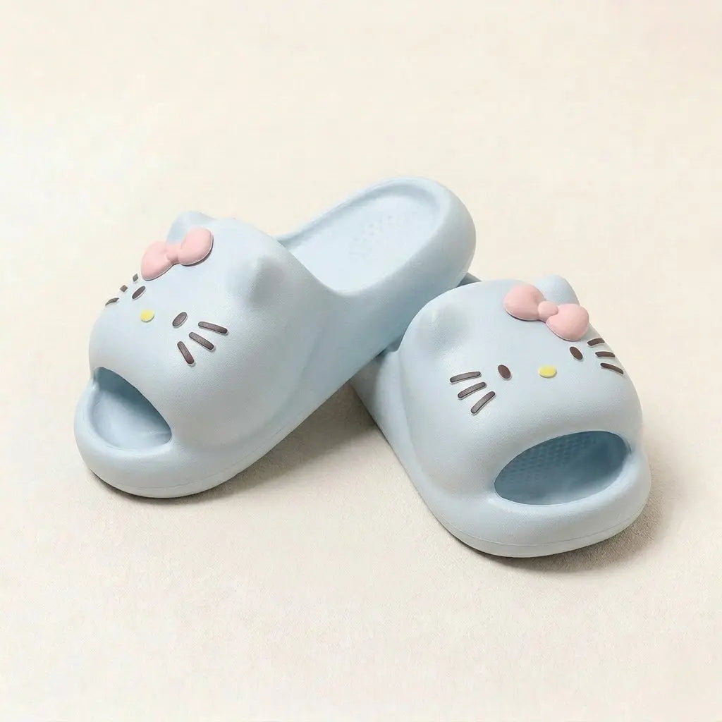 Comfy Hello KT Paw Slides Sculptiss