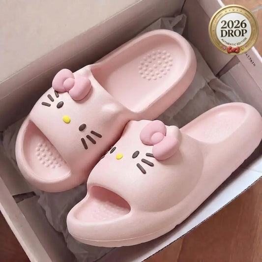 Comfy Hello KT Paw Slides Sculptiss